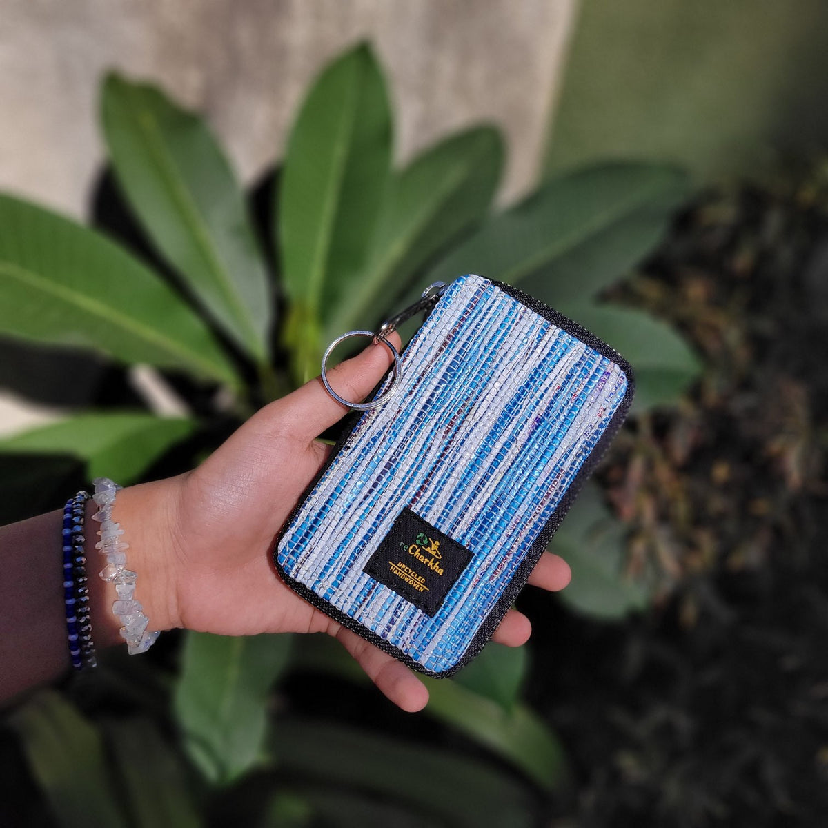 Buy reCharkha EcoSocial Handwoven Card Holder Online - Our Better Planet