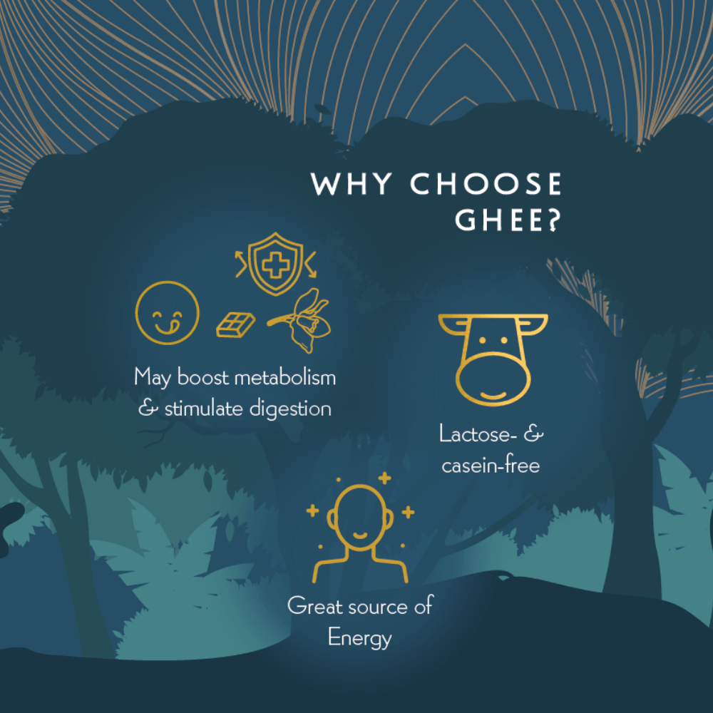 Chocolate Ghee Spread With Madagascar Vanilla 200 ml - Our Better Planet