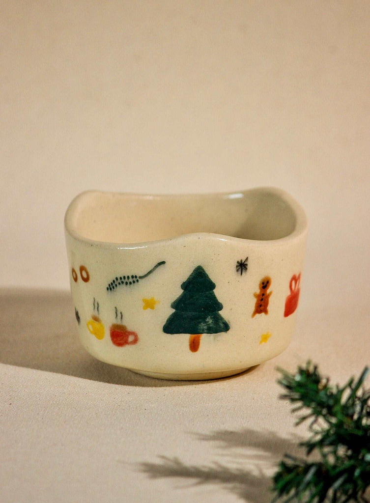 Christmas Dessert Ceramic Bowl - TOH - Our Better Planet