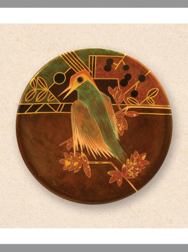 Compound 360 Hand Painted Wall Hanging Sitting sparrow - Our Better Planet