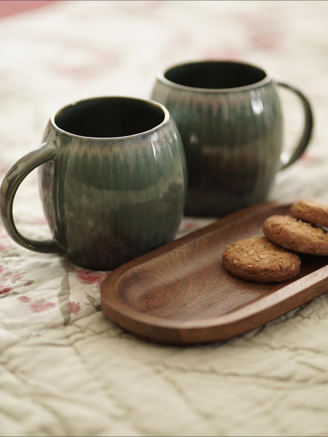 Courtyard Courtyard Arangham Coffee Mugs Gift Set -Gift Box - Our Better Planet