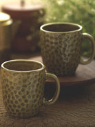 Courtyard Courtyard Bhor Sage Milk Mug Set Of 2 - Our Better Planet