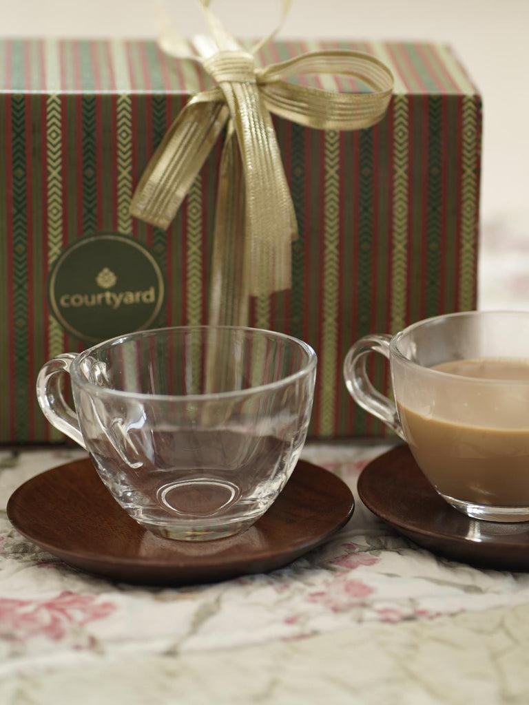 Courtyard Courtyard Bombay Tea Cups Gift Set - Our Better Planet