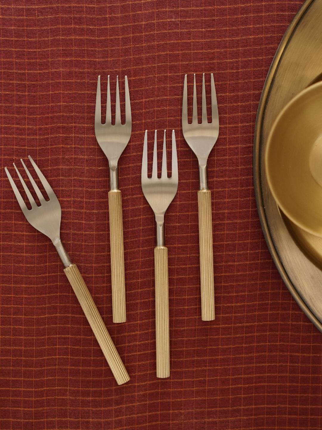 Courtyard Dariya Tea Forks Set of 4 - Our Better Planet