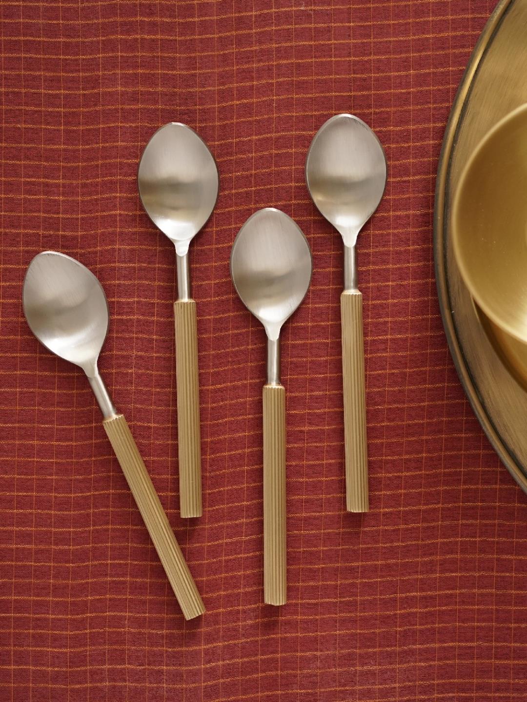 Courtyard Dariya Tea Spoons Set Of 4 - Our Better Planet