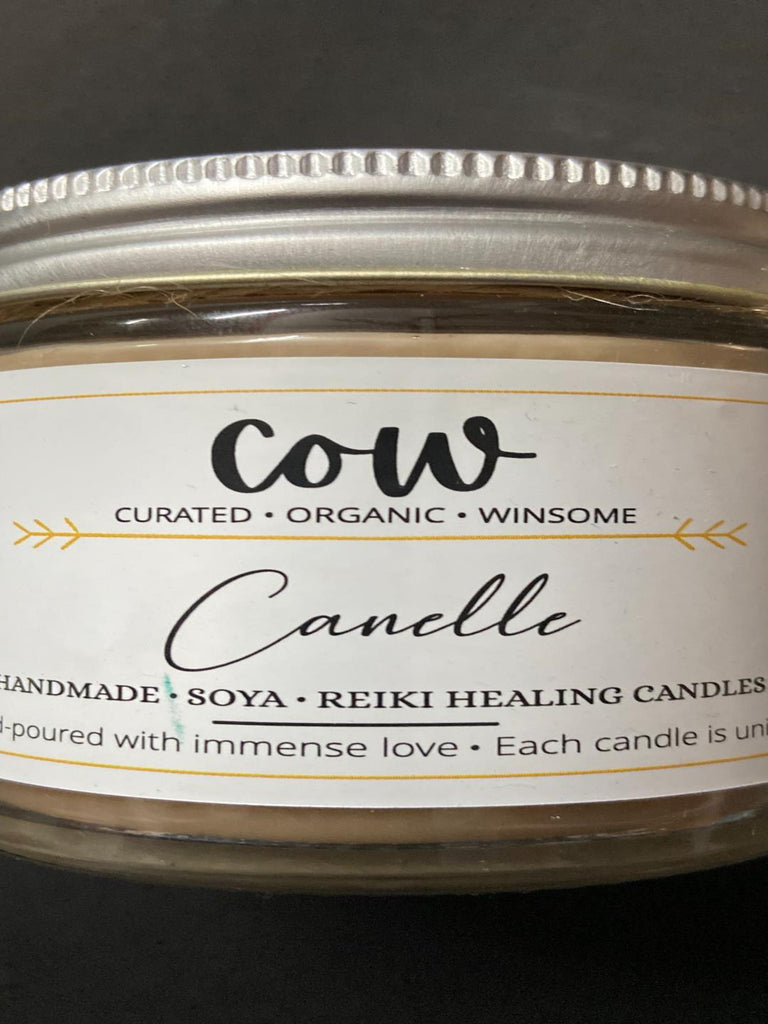 Cow Aroma Healing Soya Wax Candle - Canelle - Our Better Planet
