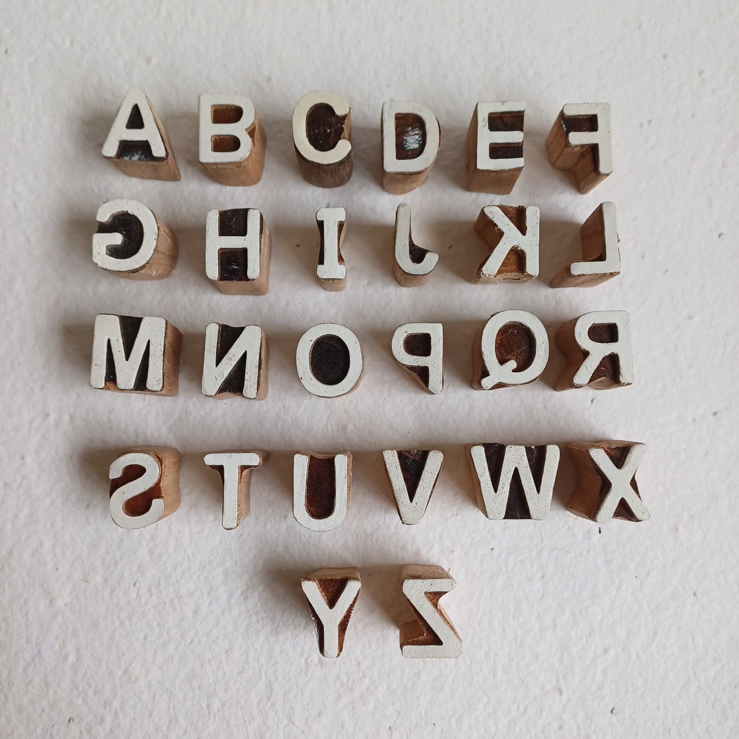 CRAFTY WOODEN BLOCKS ( ALPHABET SET ) - Our Better Planet