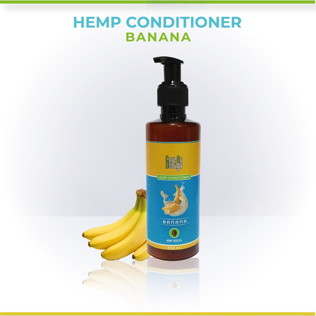 Cure By Design Hemp & Banana Conditioner - Our Better Planet