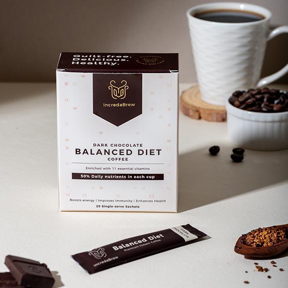 Dark Chocolate Balanced Diet Coffee - IncredaBrew
