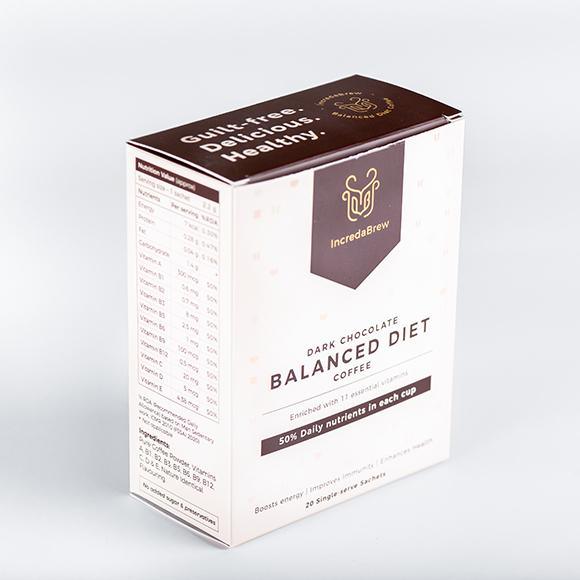 Dark Chocolate Balanced Diet Coffee - IncredaBrew