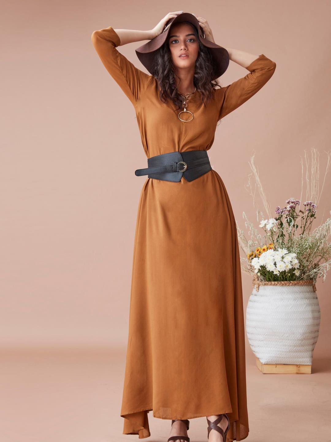 Dan Ba PRADHI-TEAK Dress - Our Better Planet