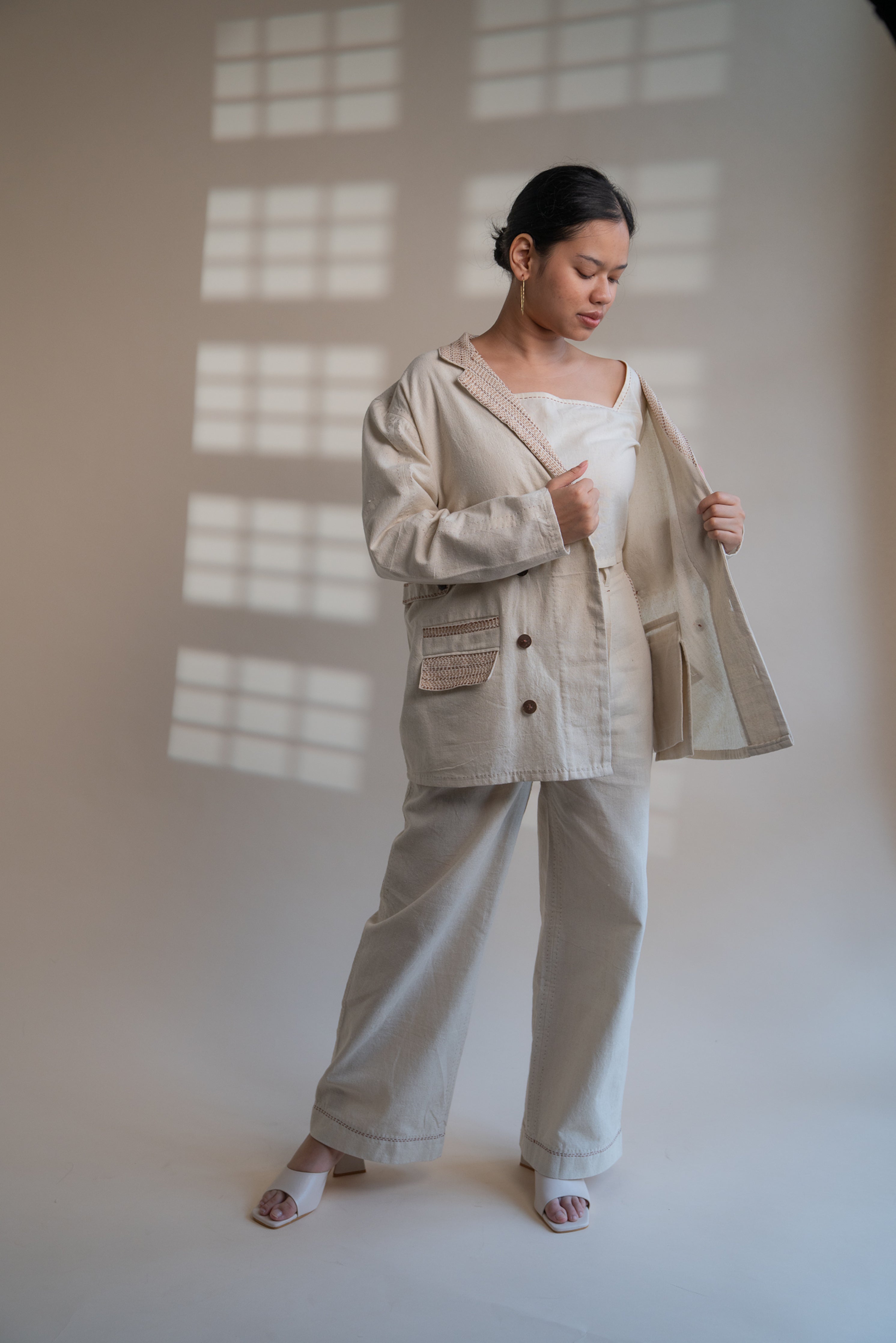 Dawning Unisex Double Breasted Jacket - Our Better Planet