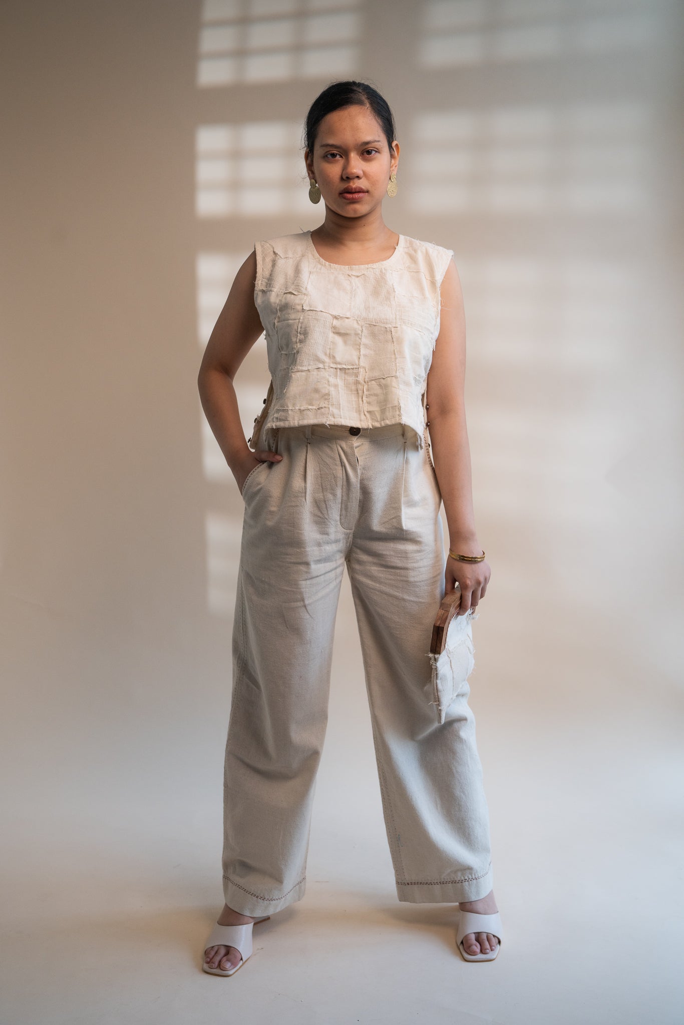 Dawning Upcycled Buttoned Vest - Our Better Planet