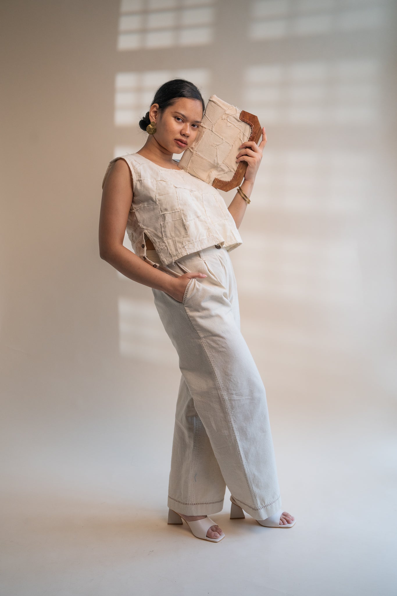 Dawning Upcycled Buttoned Vest - Our Better Planet