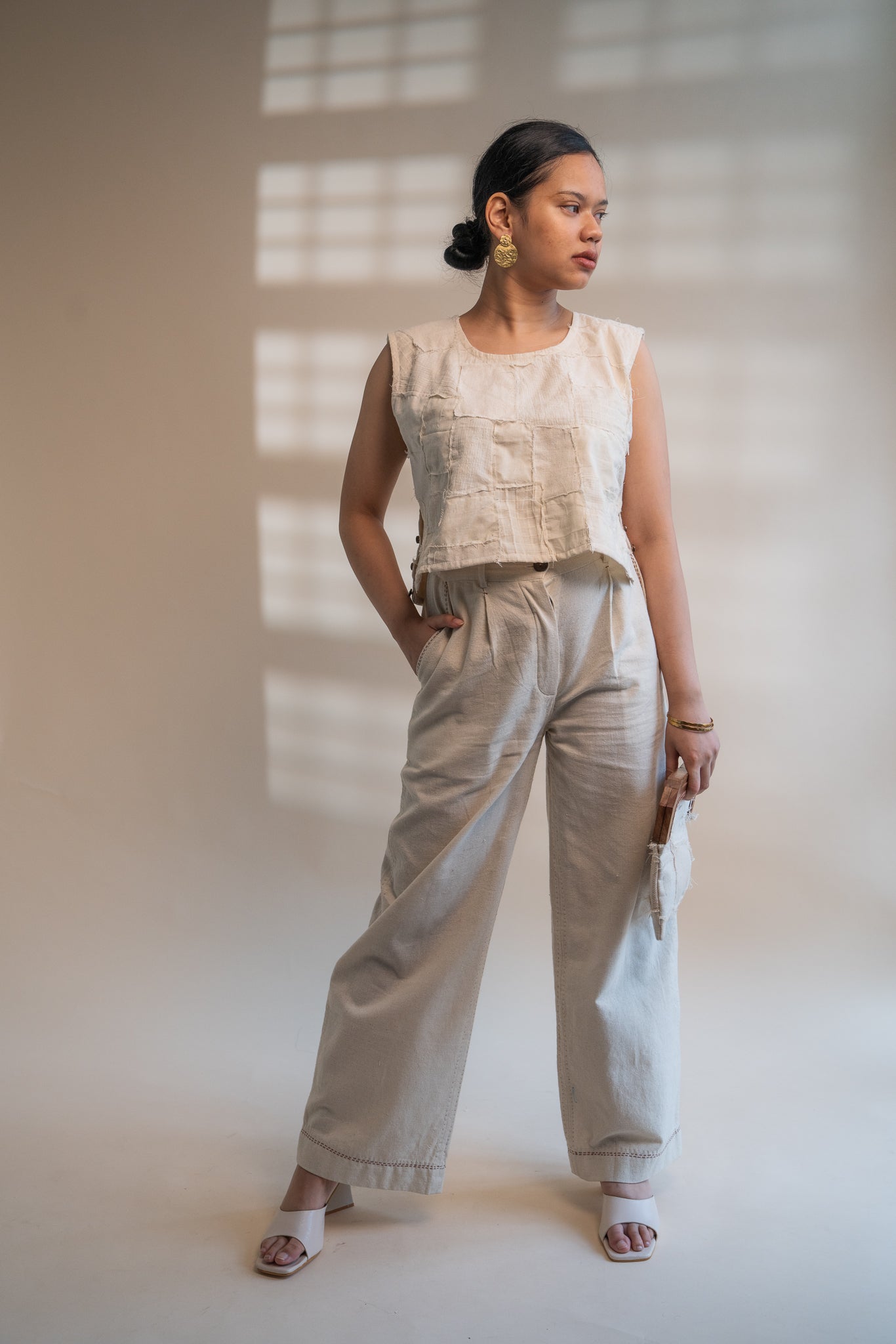 Dawning Upcycled Buttoned Vest - Our Better Planet