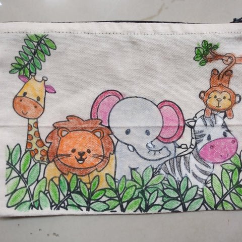 Do It Yourself Colouring Pencil Pouch - Our Better Planet