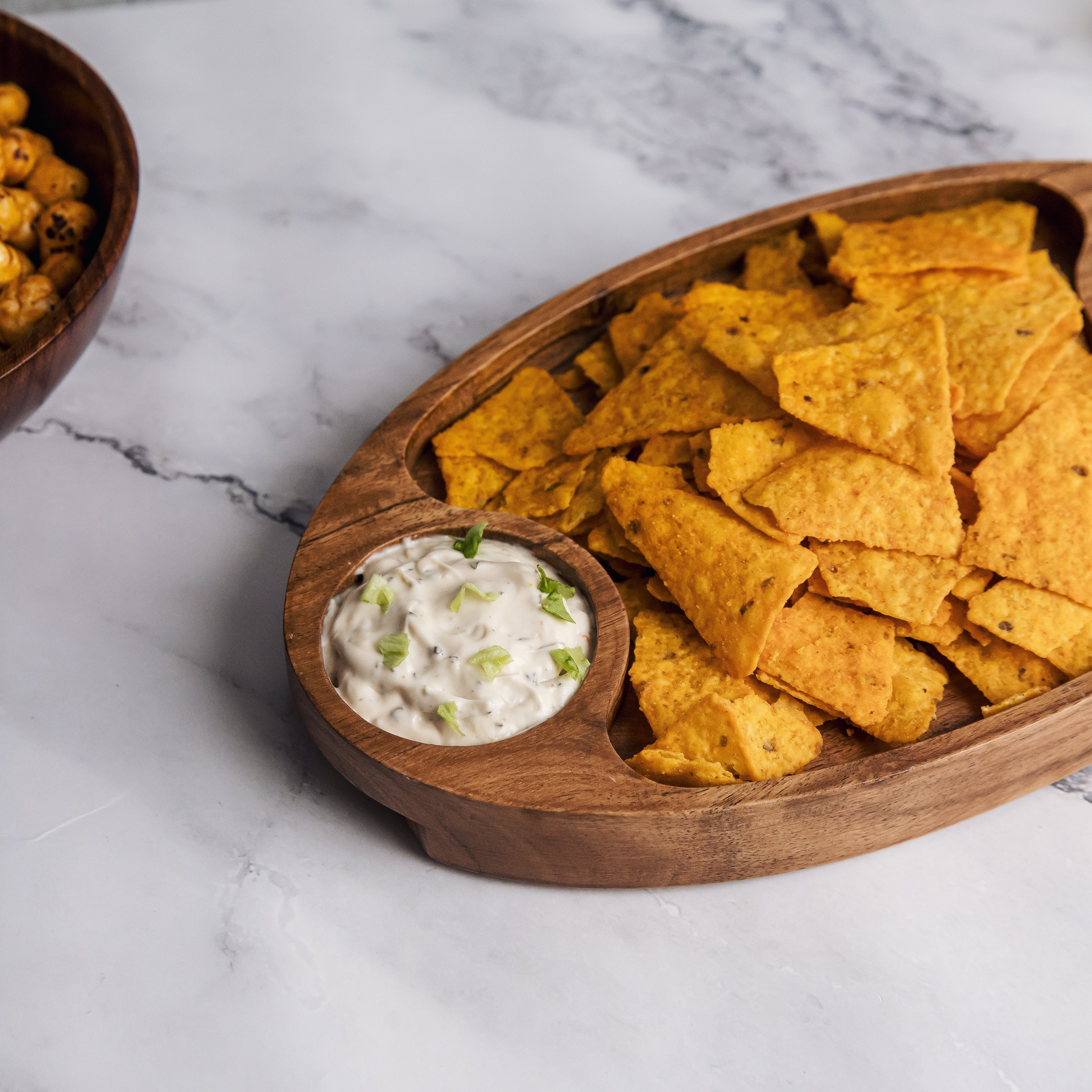 Domino Platter in Acacia Wood - Our Better Planet