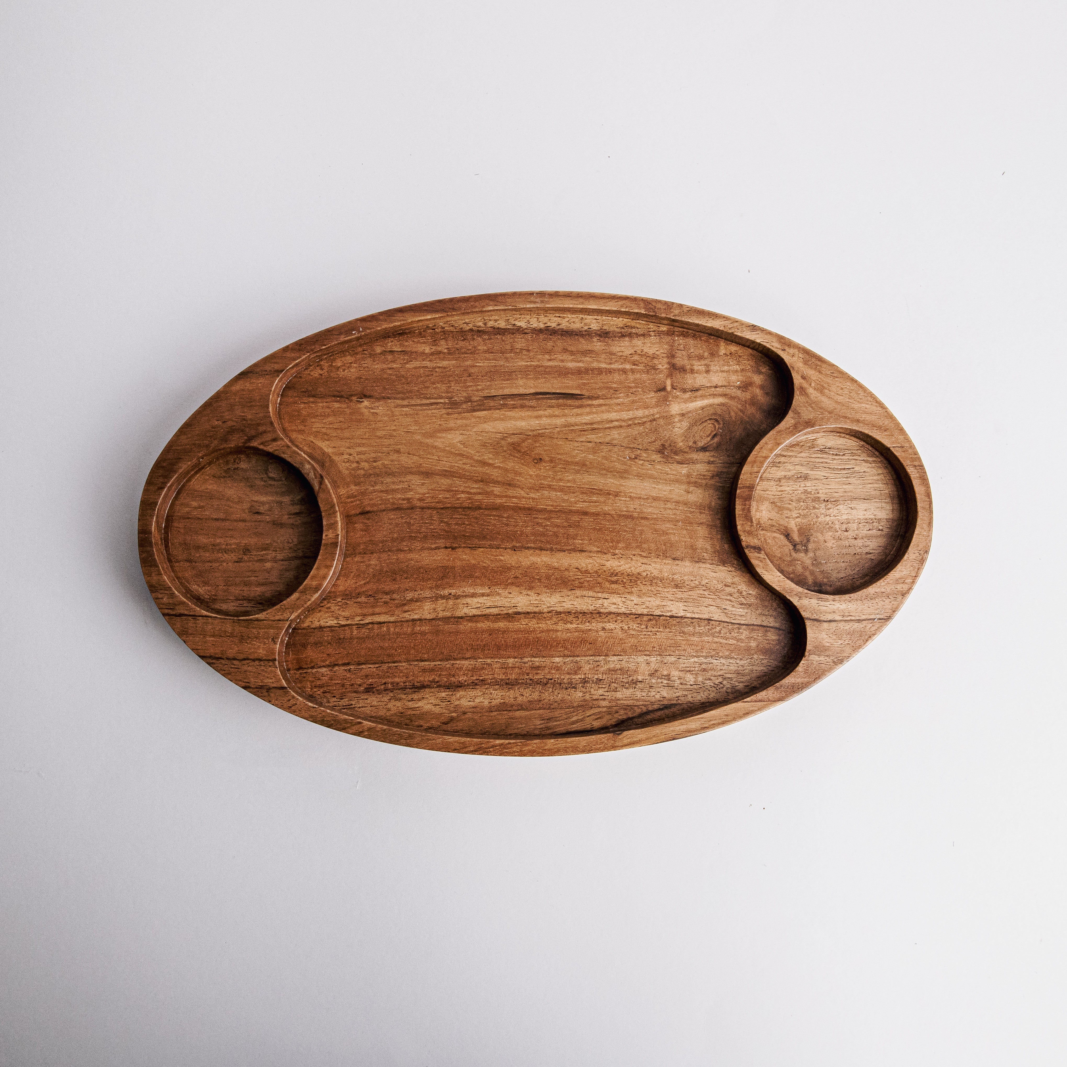 Domino Platter in Acacia Wood - Our Better Planet