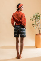 Drawstring Cropped Shirt - Our Better Planet