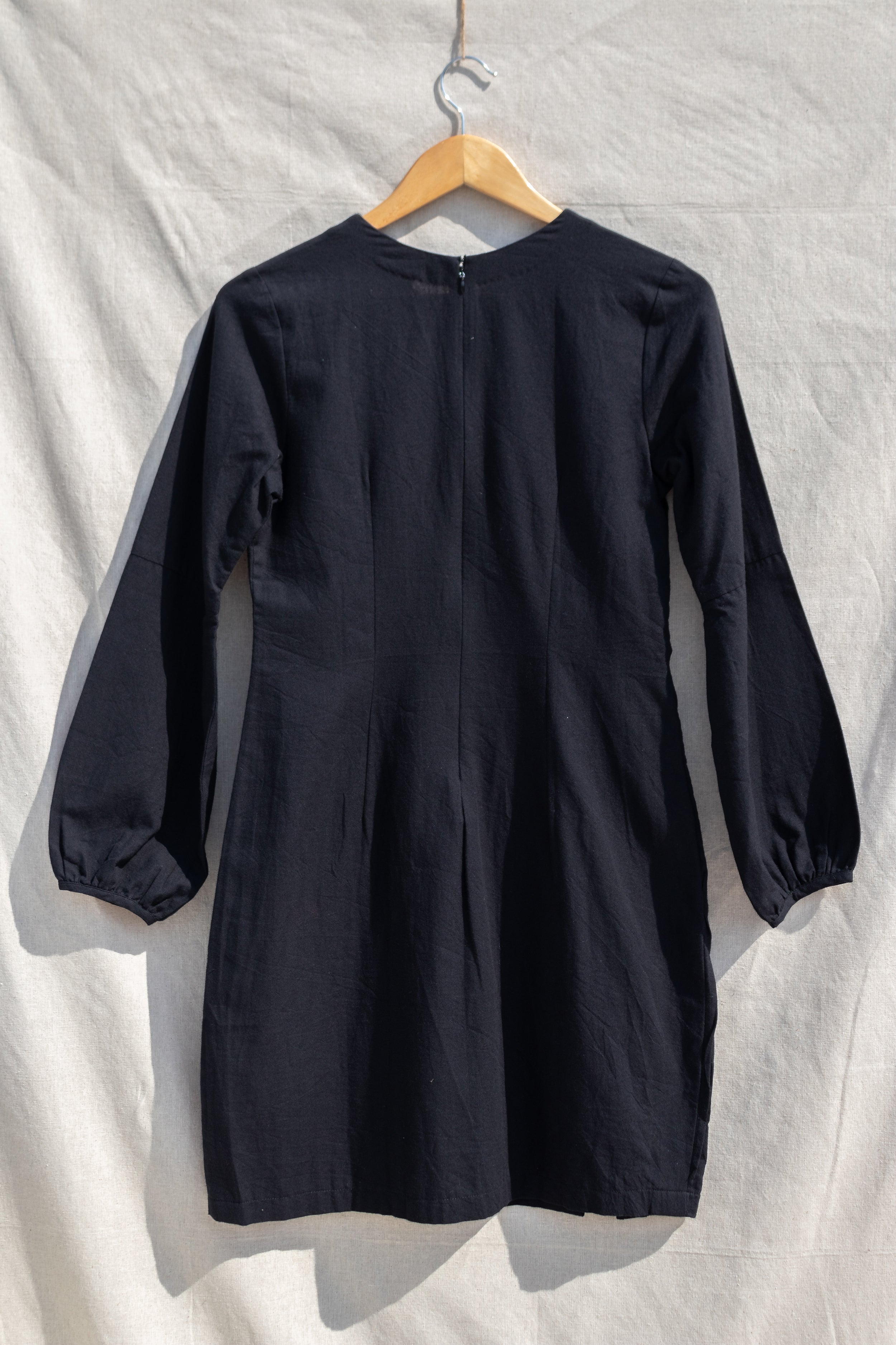 Dress With Wave Pleats - Our Better Planet