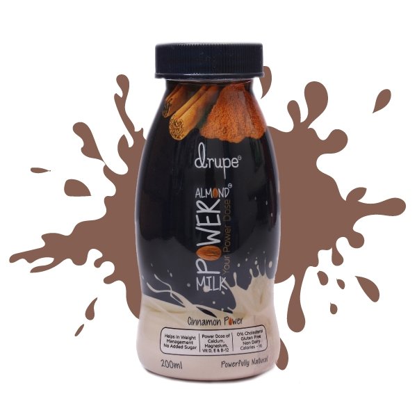 Drupe Drupe Cinnamon Power Almond Milk -pack of 6 - Our Better Planet