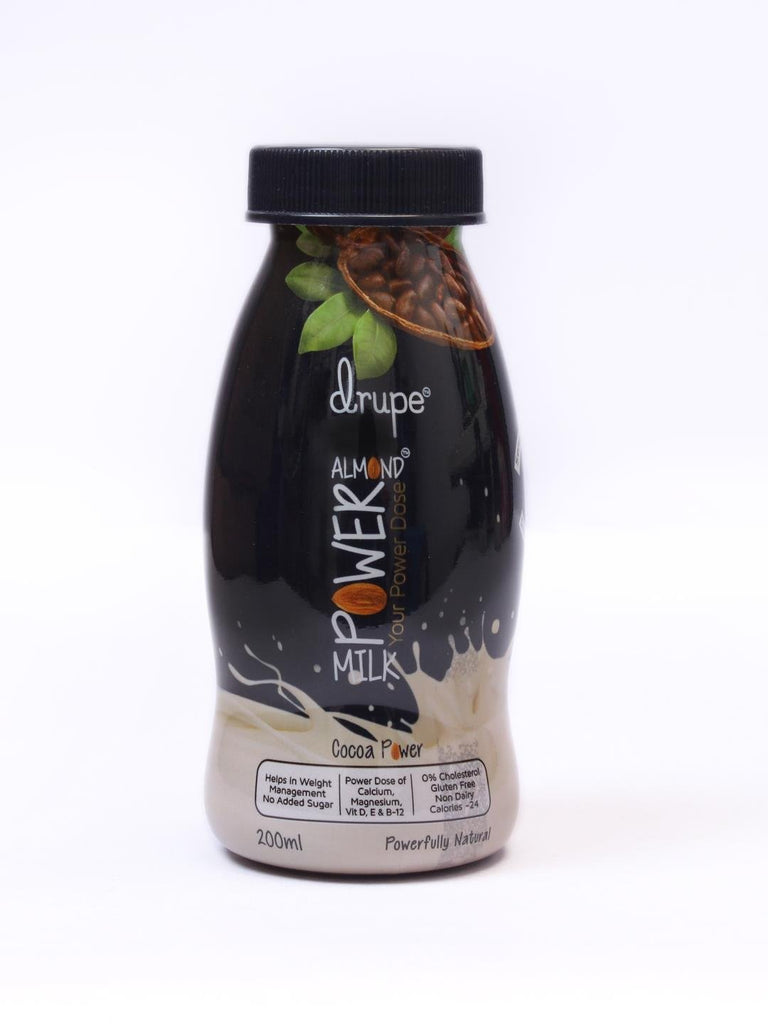 Drupe Drupe Cocoa Power Almond Milk -pack of 6 - Our Better Planet