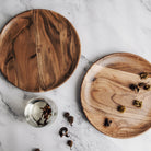 Dune Acacia Plates Set of 2- Medium - Our Better Planet