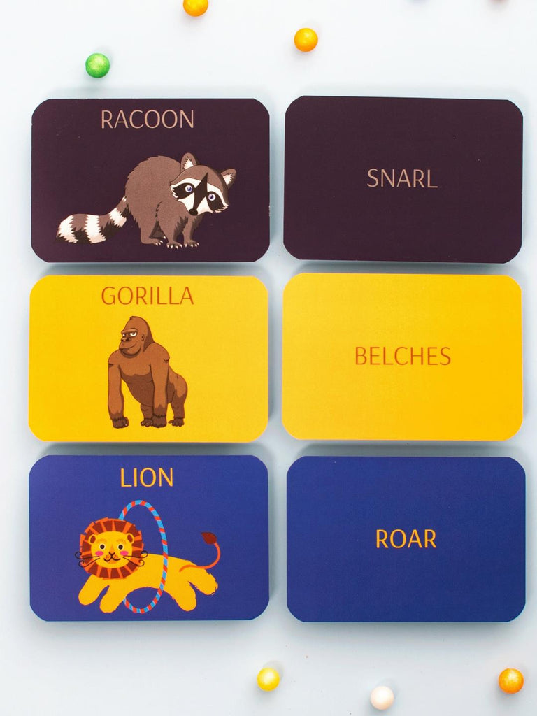 Earlybuds Farm Animals - Wild Animals Sound Matching Cards - Our Better Planet