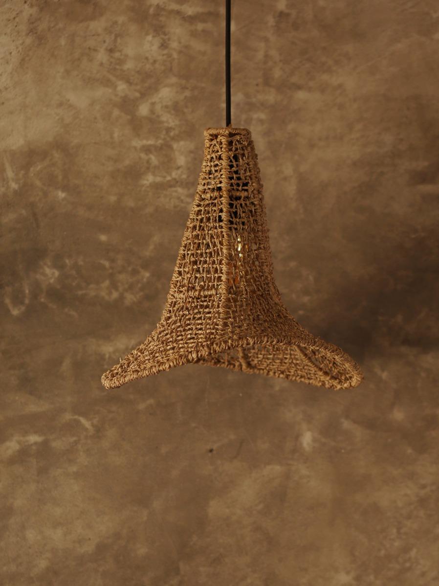 Earth Heart THIRUTHALI BANANA FIBER PENDANT LAMP (MEDIUM) - Our Better Planet