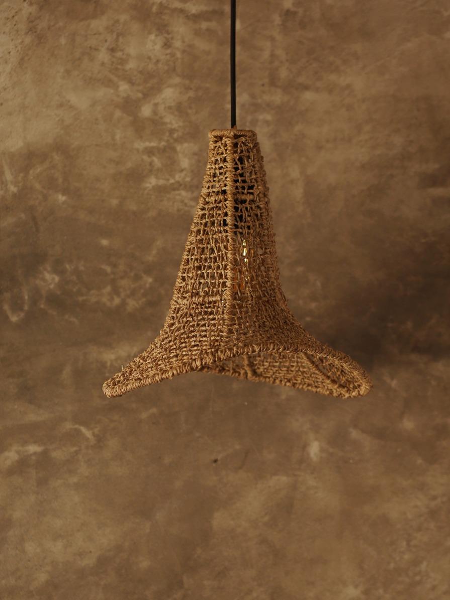 Earth Heart Thiruthali Banana Fiber Pendant lamp S - Our Better Planet