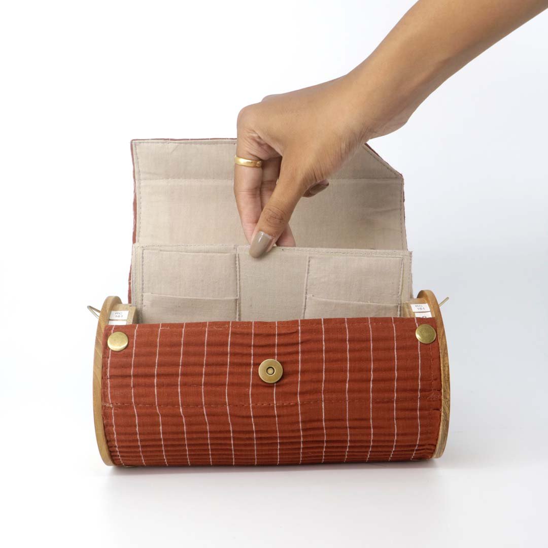 Earthen Hue Round Clutch - Changeable Sleeve Set - Our Better Planet