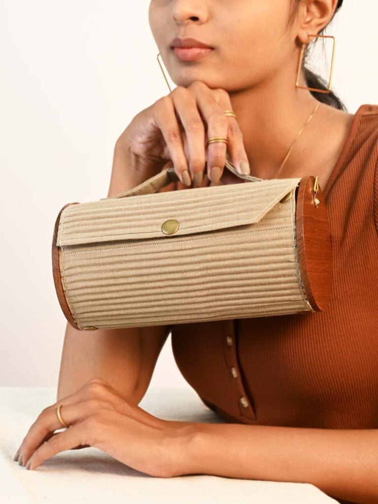 Earthen Hue Round Clutch - Changeable Sleeve Set - Our Better Planet