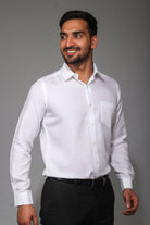 Earthy Route TENCEL- Lyocell Milky White Full Sleeve Shirt - Our Better Planet