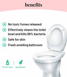 Eco-Friendly Toilet Bowl Cleaner Liquid - Our Better Planet