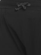 Effy Drop Crotch Pant In Black Solid - Our Better Planet