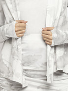 Effy Hoodie in neutral cloud glitter - Our Better Planet