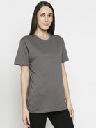Effy T- Shirt in Grey Glitter Print - Our Better Planet