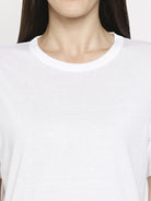 Effy T- Shirt in White Glitter Print - Our Better Planet