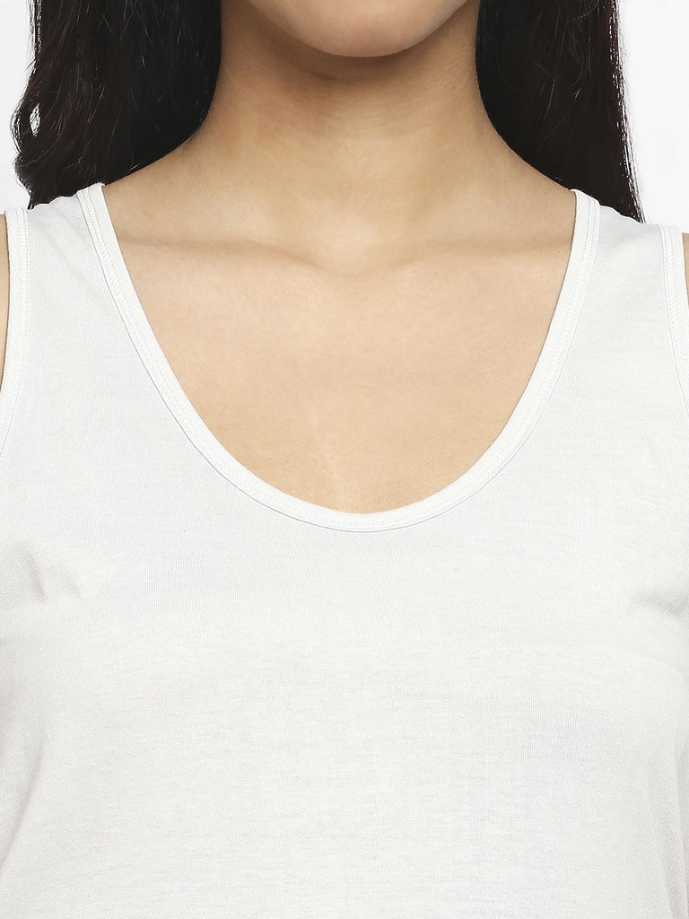 Effy Tank Top In Neutral Solid - Our Better Planet