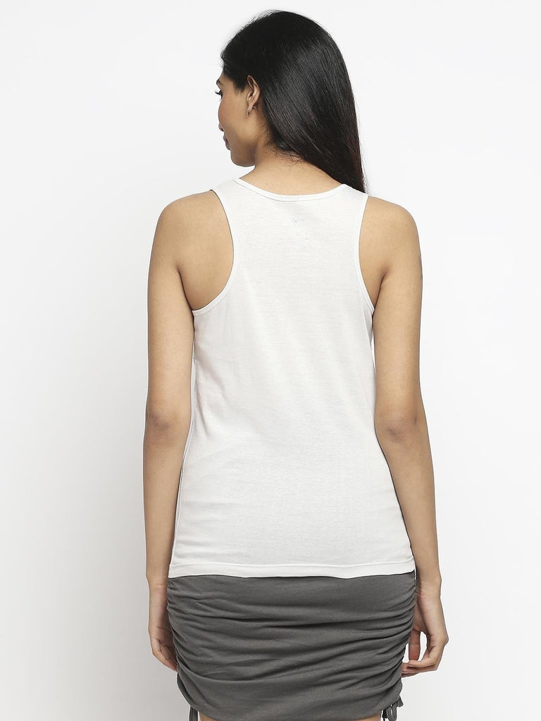 Effy Tank Top In Neutral Solid - Our Better Planet