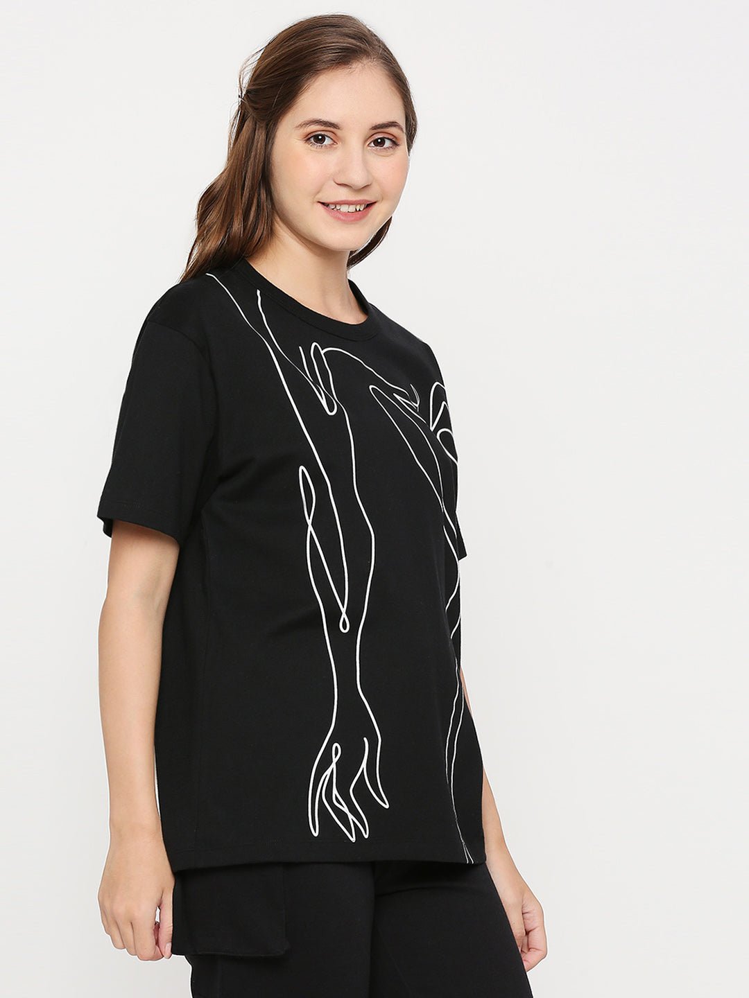 Effy Wavy girls torso in black - Our Better Planet