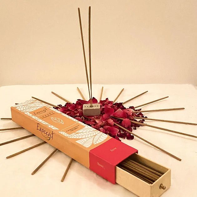 Esscent- Rose Incense Sticks - Our Better Planet