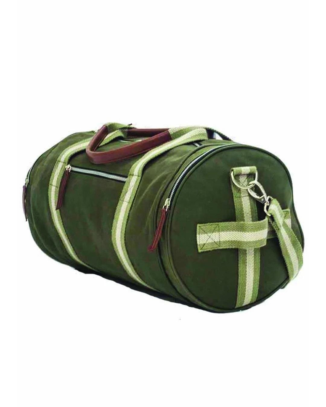 Folk Water Resistant Military Green Duffle Bag - Our Better Planet