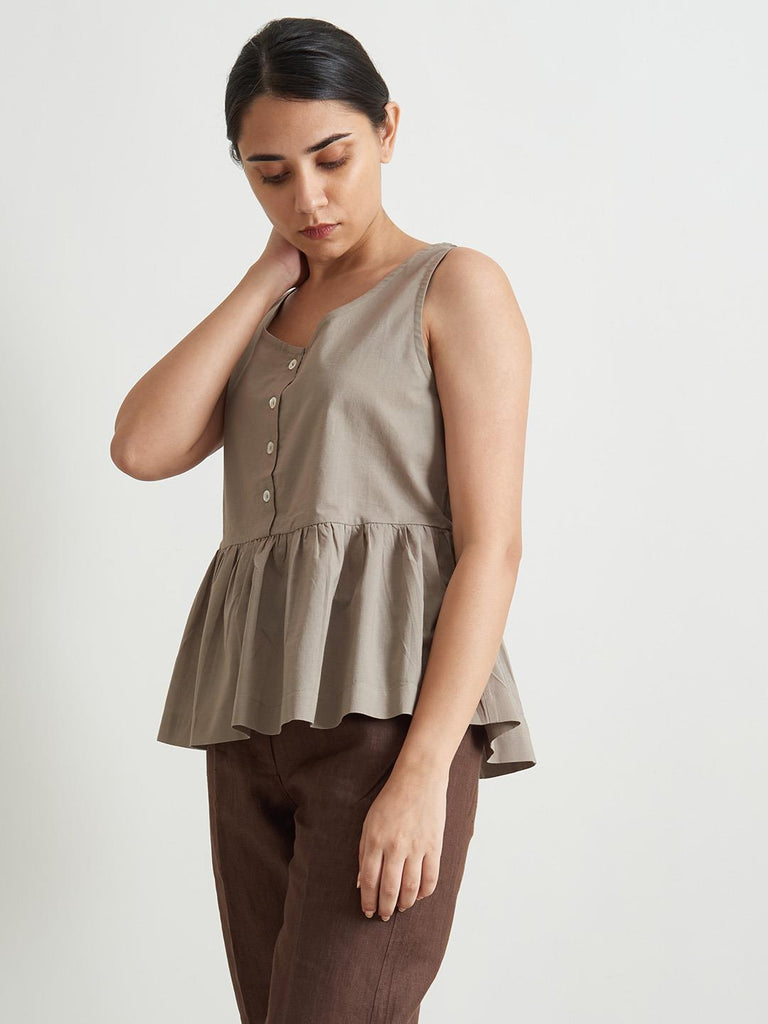 Freestyle Peplum Top - Our Better Planet