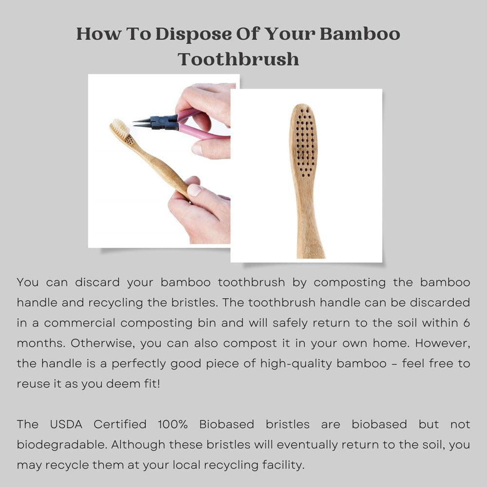 Goli Soda Bamboo Toothbrush - Bpa-Free, Vegan, Verified Non-Toxic - Adult - Our Better Planet