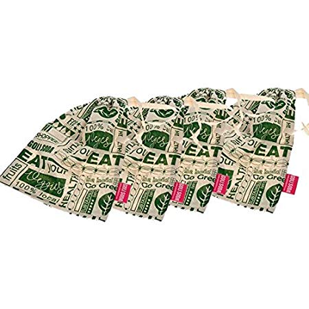 Goli Soda Go Green Reusable Cotton Produce Bags For Storage - Our Better Planet