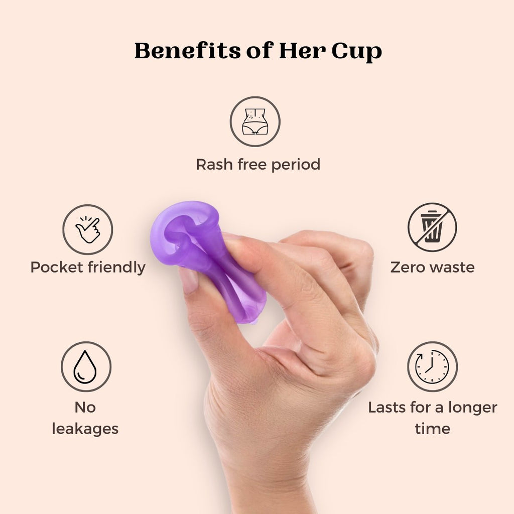 Goli Soda Her Cup Reusable Menstrual Cup for Women - Our Better Planet