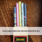 GOLI SODA Upcycled Multicolor Newspaper Pencils (Pack of 10) - Our Better Planet