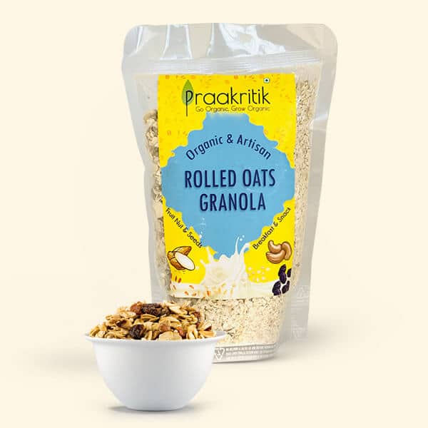Granola Rolled Oats - 300g - Organic - Our Better Planet