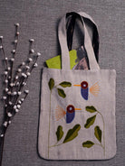 Handcrafted Jute Applique Bags /A60 - Our Better Planet
